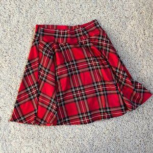 Love J. Plaid Skirt